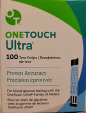100 ONE TOUCH ULTRA TEST STRIPS X11/2026