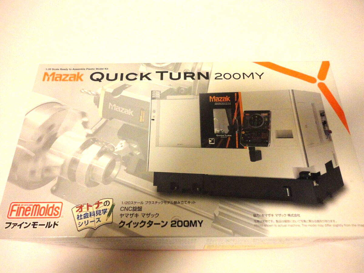 rare/Yamazaki Mazak CNC Lathe QUICK TURN 200MY 1/20 scale plastic