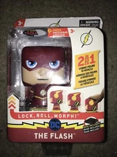 DC Lock N Roll Hybrid Figure To Vehicle The Flash