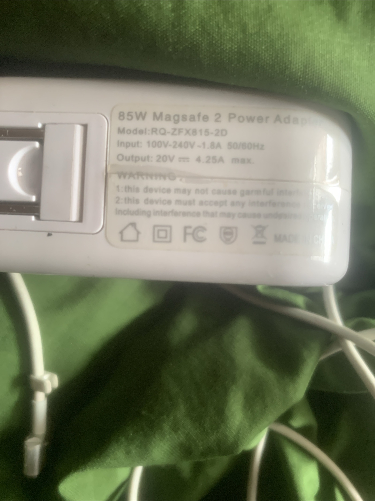 MacBook Charger MagSafe 2 85W AC Power Adapter-image