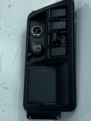Jeep TJ power outlet 12 volt cigarette lighter over drive bezel 03-06  Wrangler