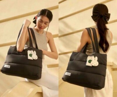 Starbucks x Miffy Collaboration Tote Bag Black Singapore limited