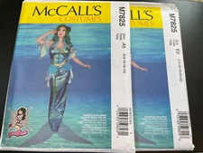 McCall Costume Pattern M7825 Ms COSPLAY Mermaid w/Halter Neck from Yaya Han
