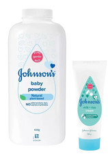 Johnson's Baby Powder 400g Corn Starch  Baby Milk  Rice Cream for Summer 100g