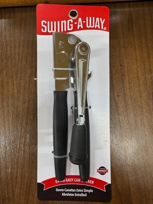 Swing-A-Way 6080FS Extra-Easy #10 Can Opener Black Handle 9'' New manual