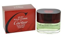 香水(男性用) MUST POUR HOMME de Cartier Must de Cartier Pour Homme Essence Edition Prestige Cartier 古龙水