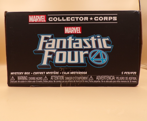 POP! Marvel Collector Corps Exclusive – Mister Fantastic (Fantastic Four), Inkl. Schutzhülle | Sammlerfigur Aus Der Marvel-Serie