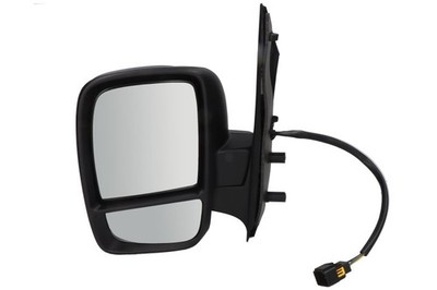Fits CITROEN JUMPY II; FIAT SCUDO electric left - hand exterior mirror Convex