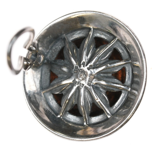 Emerytowane kolczyki z klipsem James Avery 14k/sterling kopuła filigranowa obwódka - Zdjęcie 4 z 7