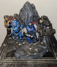 2010 Halo Reach Noble Team Legendary Edition Statue Figure Set Minus 2 Guns/hand
