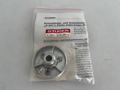 Studer Bremsrolle / Brake Drum for A80, 812, 816 (1.021.274.00-V)  ''NEU / NEW''