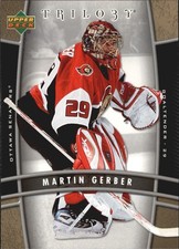 2006-07 Upper Deck Trilogy #70 Martin Gerber - HKY