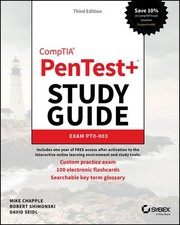 Comptia Pentest Study Guide: Exam Pt0-003