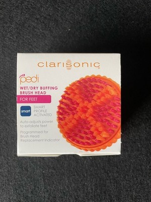 Clarisonic Pedi Wet/Dry Buffing Brush Head For Feet- Smart Profile Activated