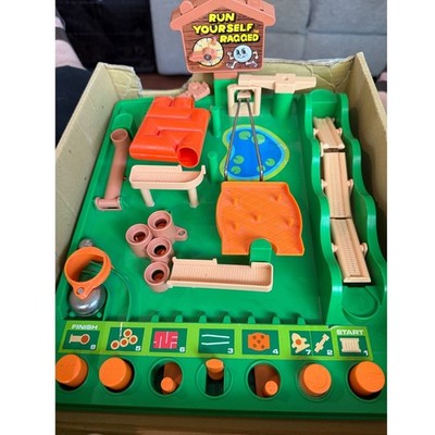 Vintage 1979 Tomy Run Yourself Ragged Obstacle Game No. 7070 Boxed  Complete