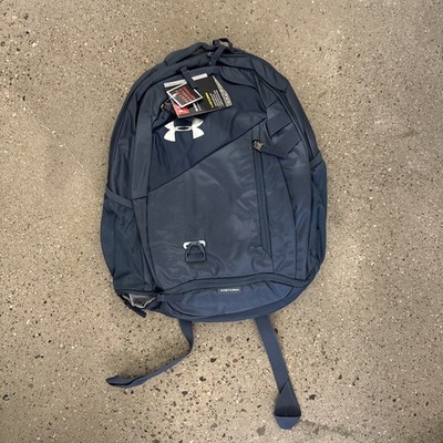 Under Armour Storm UA Hustle 4.0 Unisex Backpack Blue/Silver Laptop School
