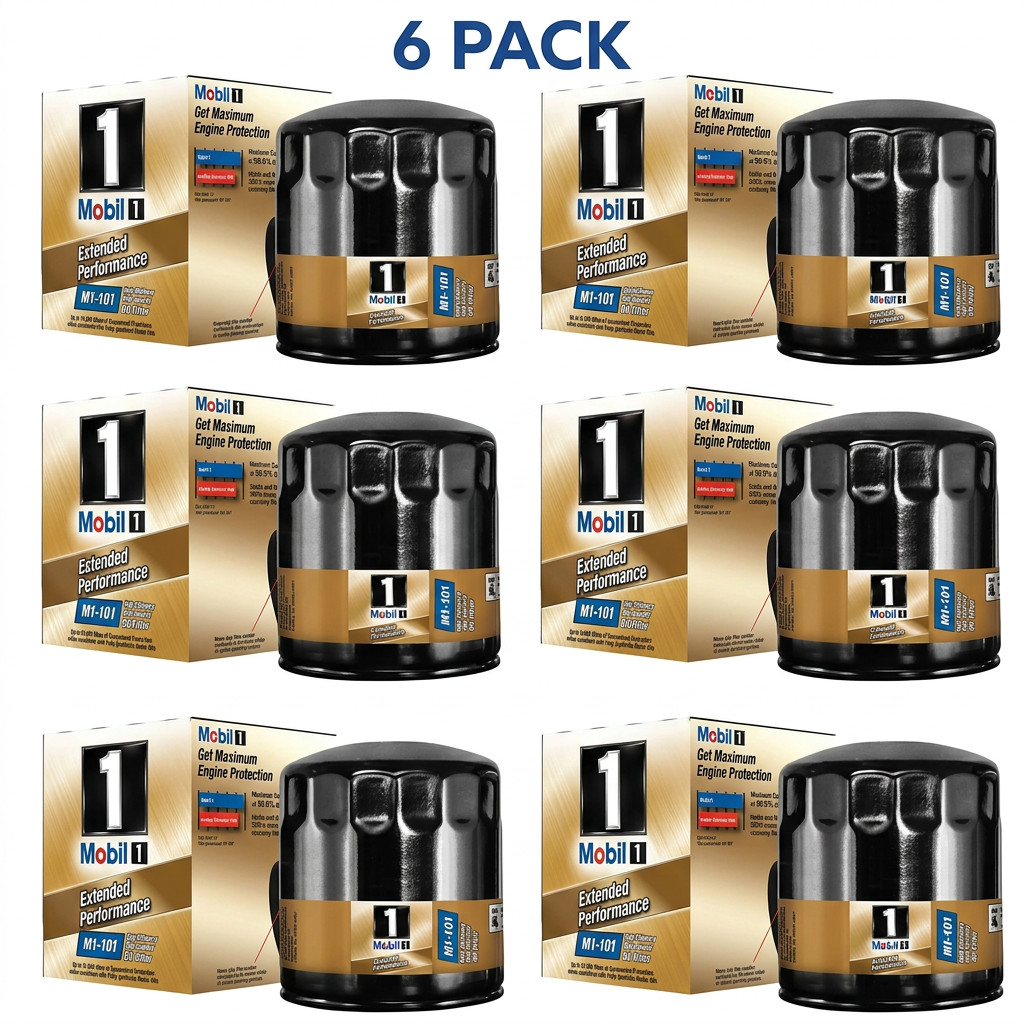 M1-101  6 pack of New Mobil 1 Extended Performance Oil Filte