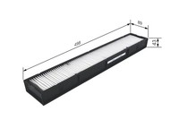 Bosch Innenraumfilter 1 987 435 060 Partikelfilter FüR SL Mercedes R129 280 129