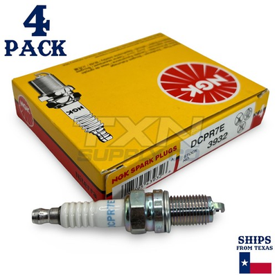 #ad NGK 3932 Spark Plug DCPR7E 4 Pack $33.77