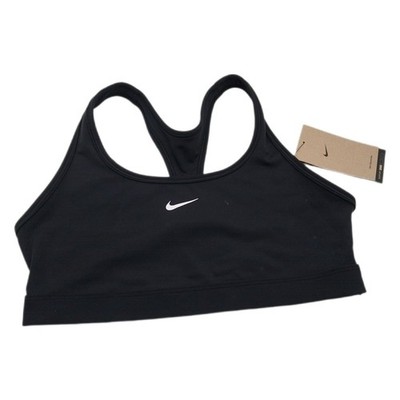 Nike Damen Swoosh M SPT T-Shirt, Schwarz/Weiß, M