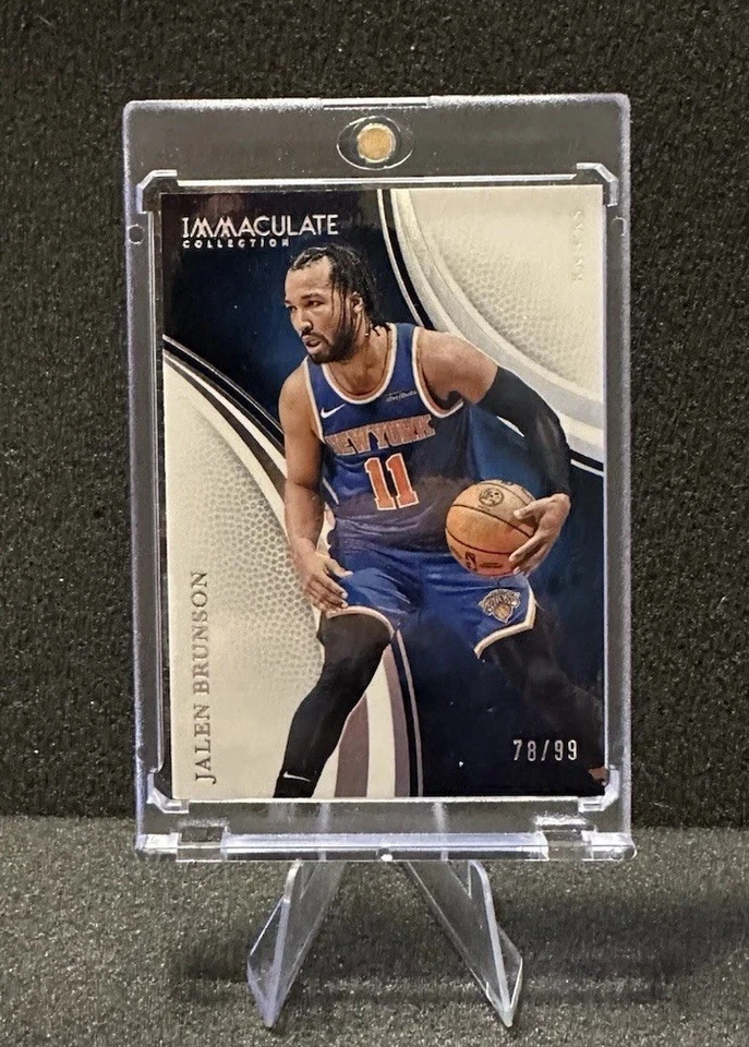 Jalen Brunson 2024-25 Panini Colección Inmaculada #32 78/99 Knicks Foto 4 de 4