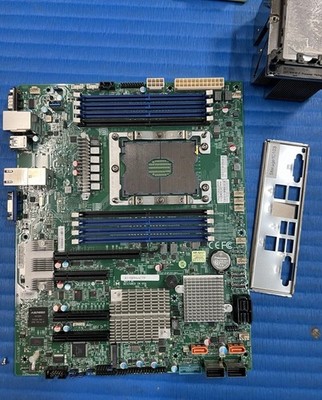 Supermicro X11SPH-nCTF Motherboard W/ I/O Shield For Parts