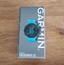 Garmin Forerunner 55 GPS Running Watch Heart Rate Aqua 42mm Android iOS