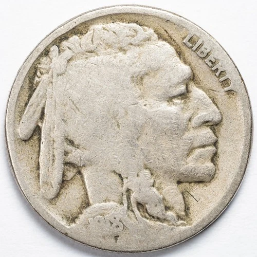 1918-S Good (G) Buffalo Nickel San Francisco Mint