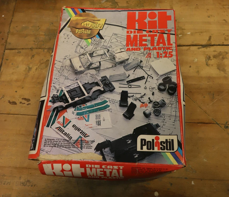 Polistil Ferrari 308 GTB Rally Michelotto metal kit with moving doors and bonnet - Immagine 3 di 3