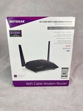 NETGEAR AC1200 WiFi Cable Modem Router Model C6220 802.11ac Dual Band Gigabit