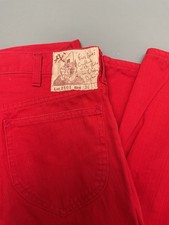 Very Rare original vintage Evis Jeans red Evisu Jeans Lot.2101