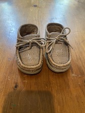 Twisted x Infant Chukka Driving Moc Size 4M lace up gray