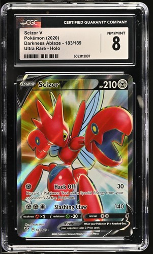 Scizor V graded CGC 8 for sale on eBay