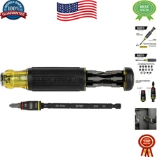 14-in-1 Adjustable Screwdriver with Flip Socket - Professional Grade Performance