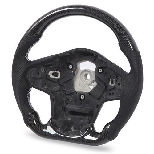 *´ Carbon Fiber Steering Wheel Perforated Leather For GR Supra A90 J29 - Picture 8 of 12