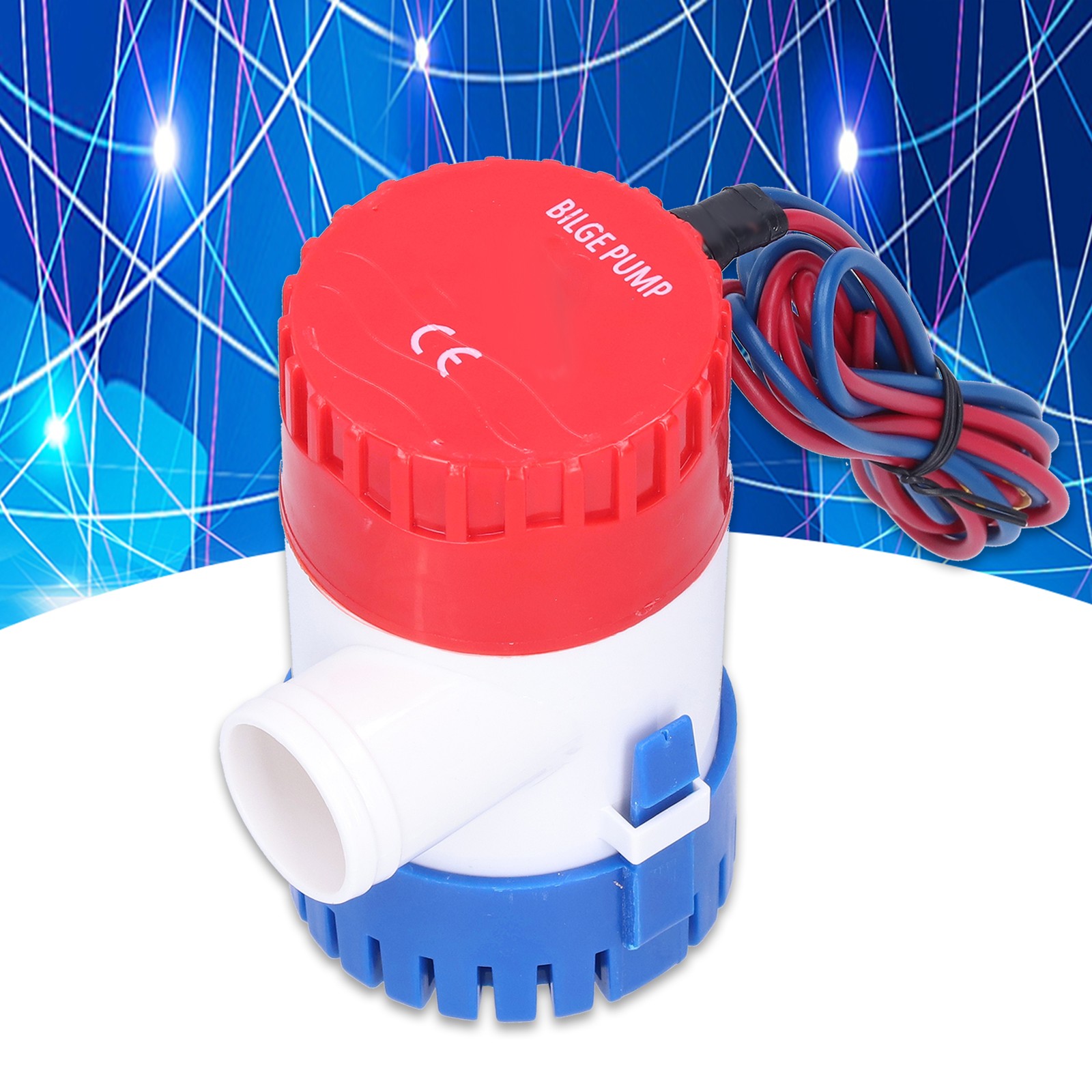 Bilge Pump DC SemiAutomatic Switch Electric Small Submersible Pump For Drain Pro