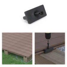 120PCS Hidden Deck Fasteners Composite Universal Polypropylene Fasteners for ...