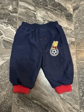 Vintage Winnie The Pooh Baby Pants Blue 6/9 M 100 Acre Collection