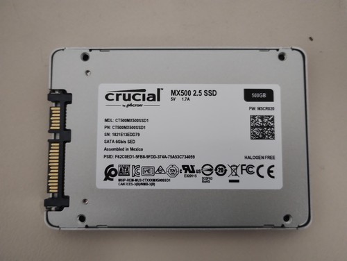 SSD 500GB Crucial MX500 SATA