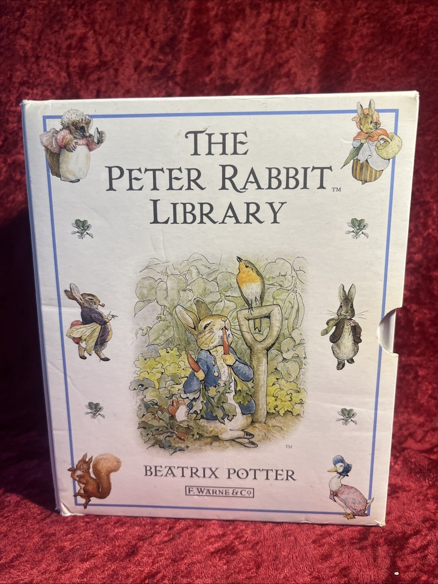 The Peter Rabbit Library by Beatrix Potter Set 12 Hardcover Books