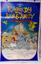 Vintage Raggedy Ann  Andy Musical Adventure Movie Poster One Sheet Rare 