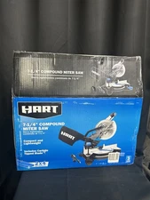 HART HTMS01 7 1/4” 120 VOLT CORDED ELECTRIC COMPOUND MITER SAW