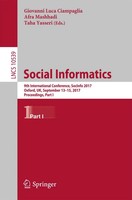 Social Informatics Giovanni Luca Ciampaglia (U. A.) Taschenbuch Xx Englisch 2017