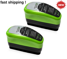 2025 New Automotive Oil Film Cleaning Brush, Clear Vision Glass Cleaner, 2 PACK