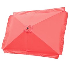 10x6ft Universal Replacement Umbrella Canopy Top Cover Patio Beach Sunshade