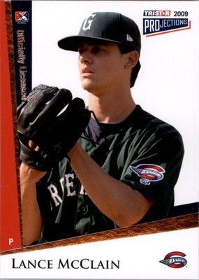 2009 TRISTAR PROjections #15 Lance McClain - BB