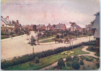 Birmingham West Midlands Village People Vintage Postcard England Artistic