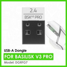 Genuine Razer USB-A Dongle for Basilisk V3 Pro Gaming Mouse  White  DGRFG7