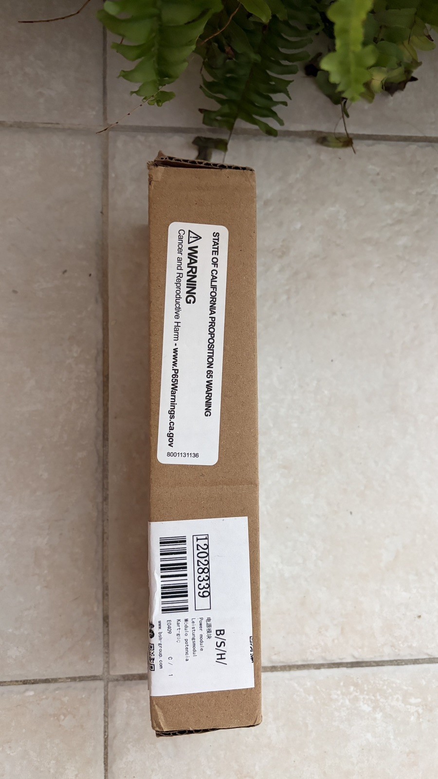 Genuine OEM Bosch Refrigerator/Freezer Control Board 12028339 New