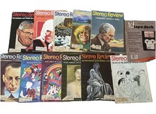 1970&rsquo;s Vintage Stereo Review Magazine Lot Of 11 Pop Culture Bicentennial Issue